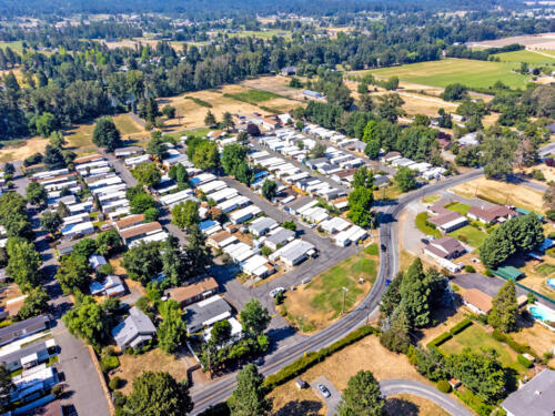 Country Estates Community Aerial